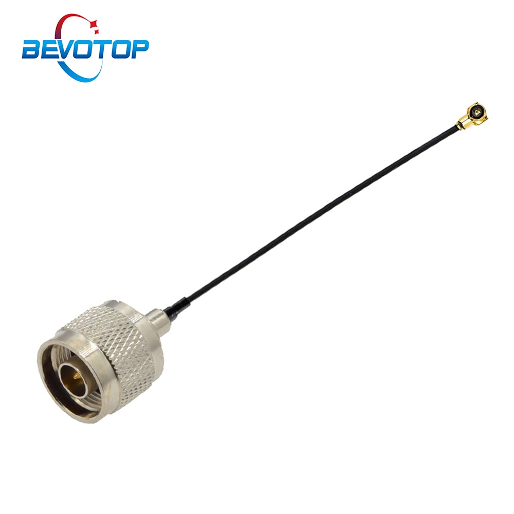 1PCS IPX U.FL IPEX4 MHF4 Female to N Type Male Plug RF RF113 Pigtail Coaxial Mini PCI WIFI WLAN Antenna Extension Cabble