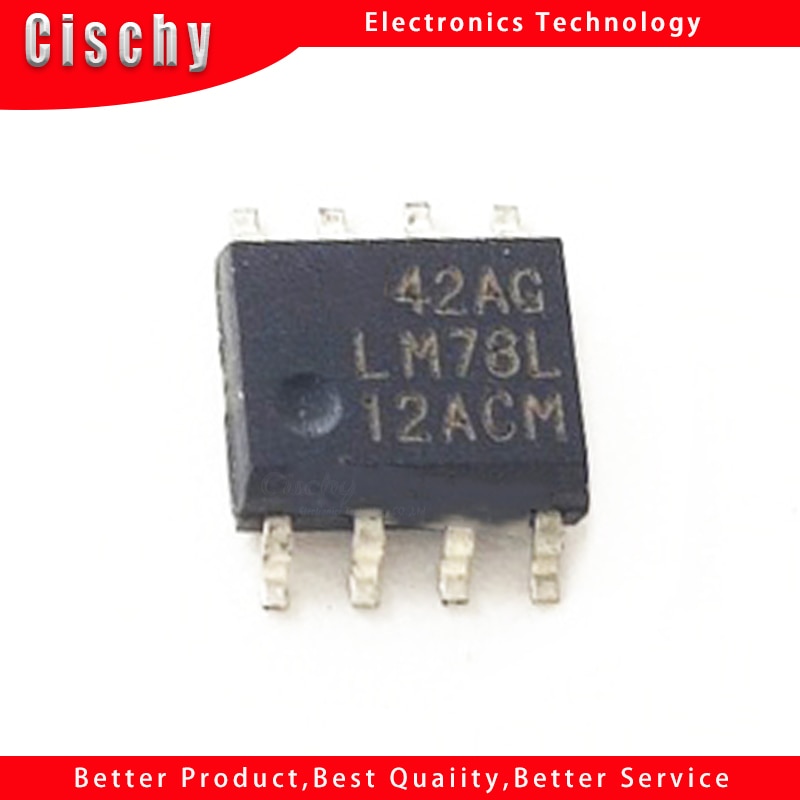 10pcs/lot LM78L12ACM 78L12A 78L12 SOP-8 In Stock