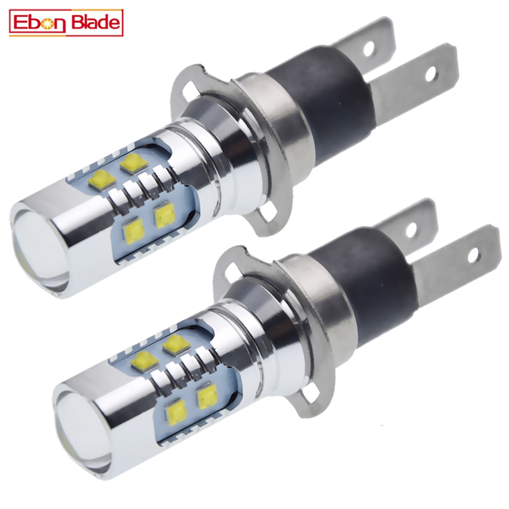2 x H3C 50W High Power LED XBD Chips 10SMD Car Fog Light Daytime Running Bulb Headlight Driving Auto Lamp Xenon White 6000K