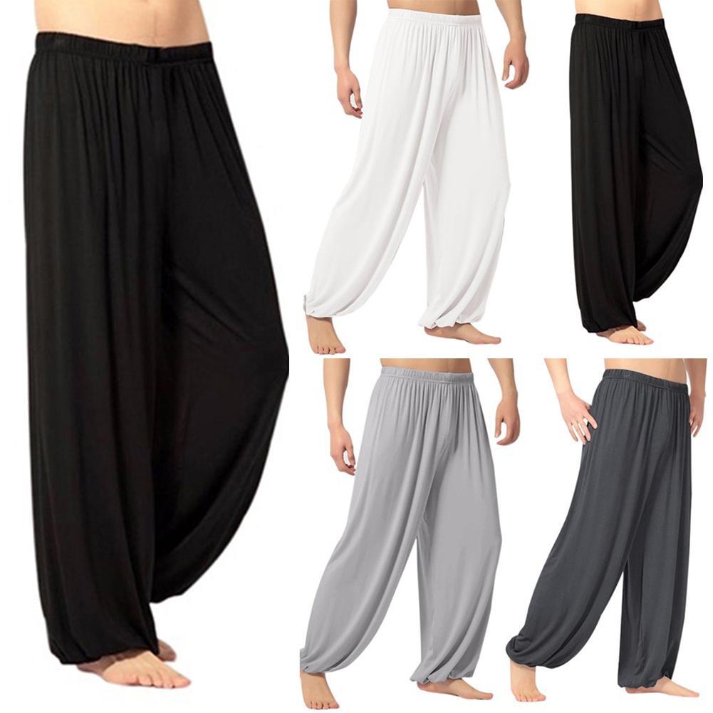 Men's joggers pants Casual sweatpants Casual Solid Color Baggy Trousers Belly Dance Yoga Harem Pants Slacks Men Loose style