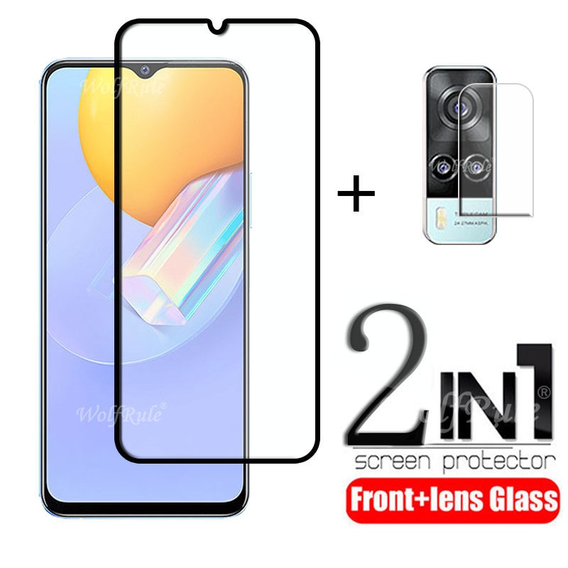 Full Cover Glass For Vivo Y31 Glass For Vivo Y31 Tempered Glass Flim Protective Screen Protector For Vivo Y31 Lens Glass 6.58&qu