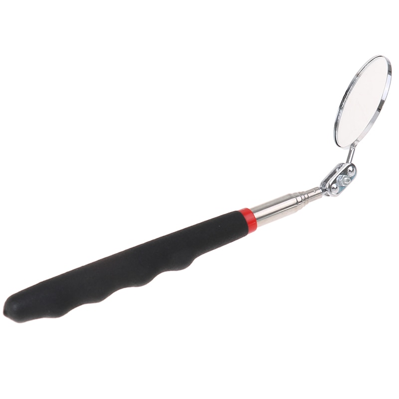 Hot sale 1Pc 50mm Car Telescopic Detection Lens Inspection Round Mirror 360 Repair Tool