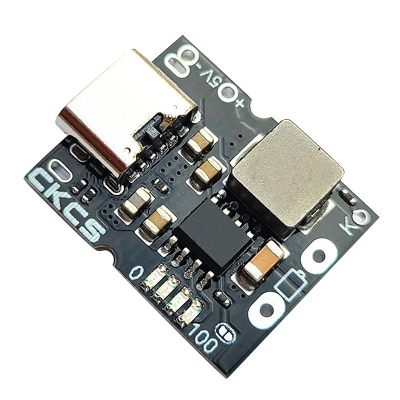 CKCS Type-C USB 5V 2A 1S Single String Lithium Battery Charge Discharge Module Charging Protection Board Boost Converter POWER C