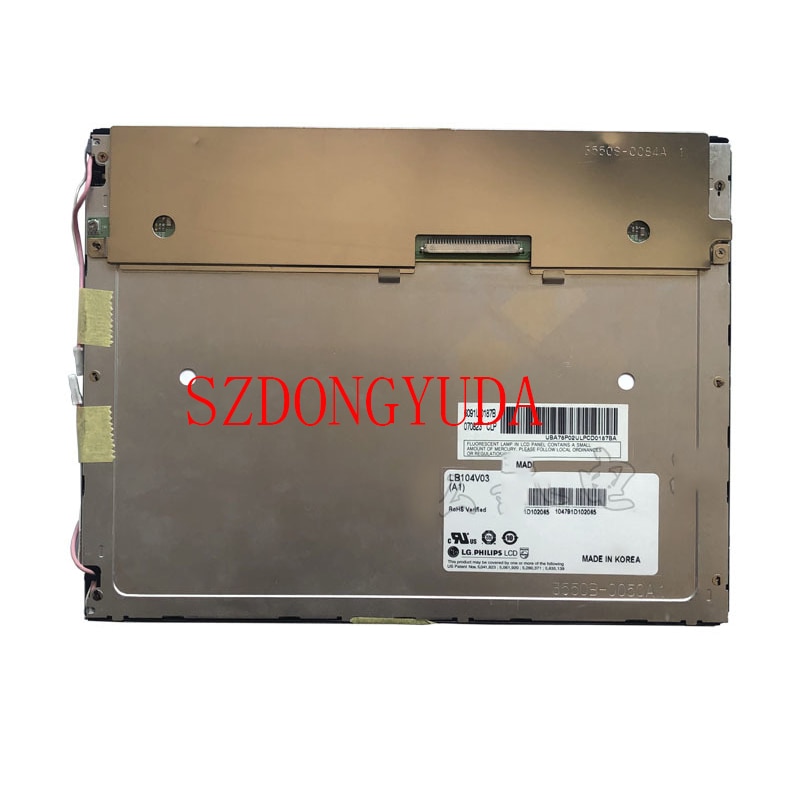 LB104V03(A1) LB104V03-TD01 3550B-0050A LCD Screen Display Module For Zhenxiong AI11 Injection Molding Machine