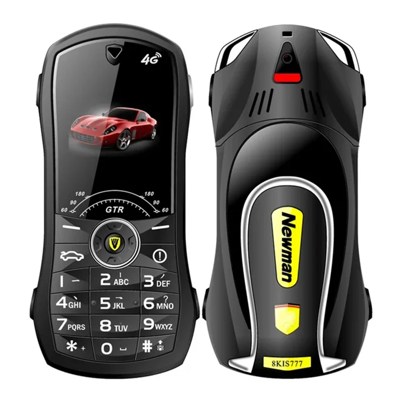 V7 Car Model Mobile Phone, 1.8 "Push Button, Mini Car Key, Student Dual Sim, MP3 Vibration Telephone, Can Add Russian Keybo
