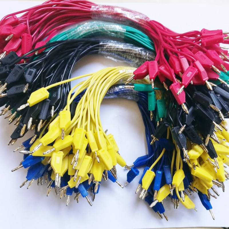 20pcs 2mm Lantern Banana Plug Cable Line Test Wire