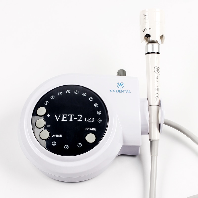 LED Ultrasonic Dental Instruments Kits Scaler Teeth Whitening kit Teeth Calculu Scaler Dental Handpiece With 5 Tips стоматология