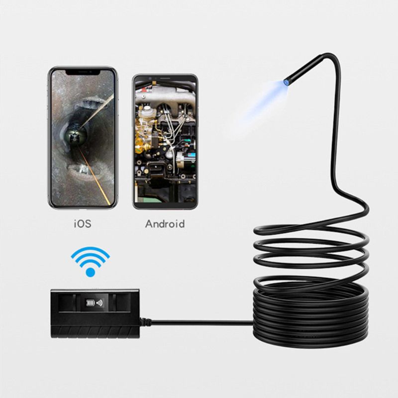 5.5mm 1080P Wireless WiFi Endoscope Waterproof Inspection Camera Dropshipping
