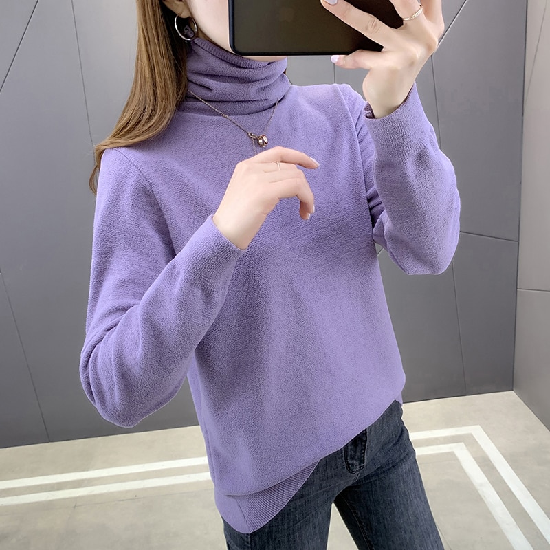 Room 192756, 1 row 3 】 make pure color heap heap pullovers [1031] 34