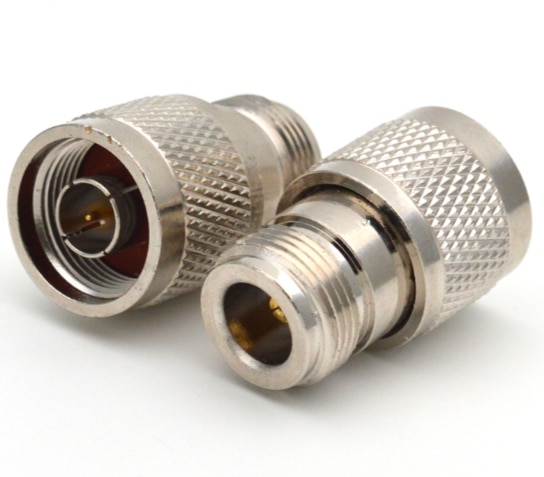 10pcs New Adapter N Male Plug to N Female Jack straight RF Coaxia Connectors