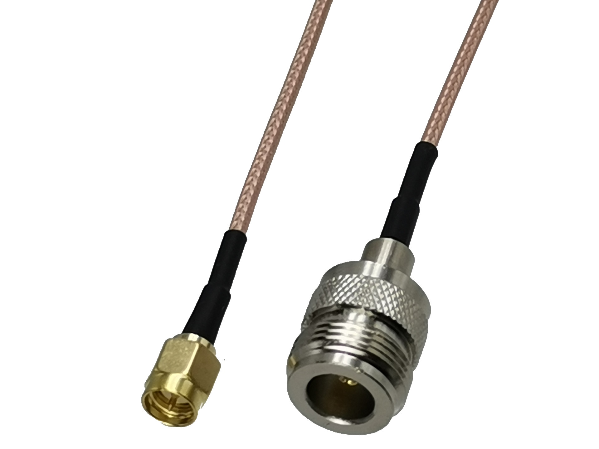 1pcs RG316 N Female Jack to SMA Male Plug RF Coaxial Connector Pigtail Jumper Cable New 4inch~5M