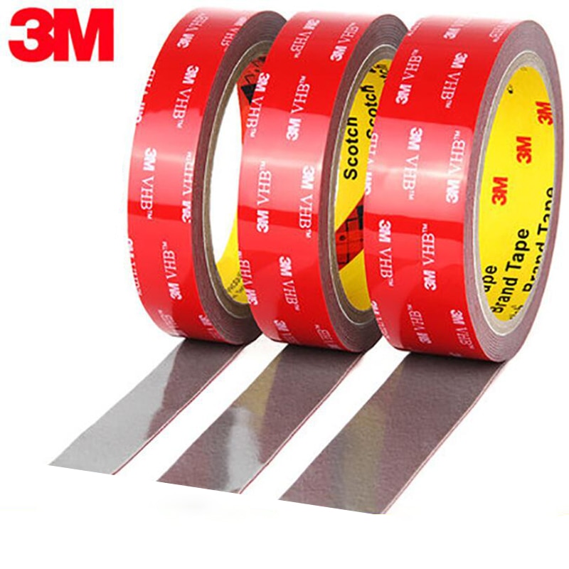3 M VHB Acrylic Adhesive Double Sided Foam Tape Strong Adhesive Pad Waterproof High Quality Reusable Home Car Office Decoration