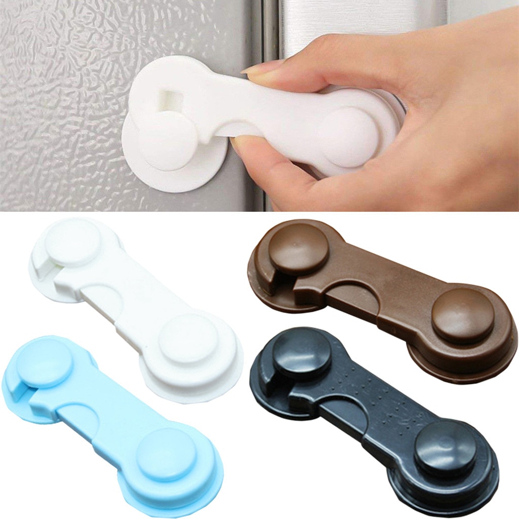 Kids Safety Plastic Protection Safety Lock Cabinet Lock Child Lock Protection Of Children Locking Doors For Children's Safe