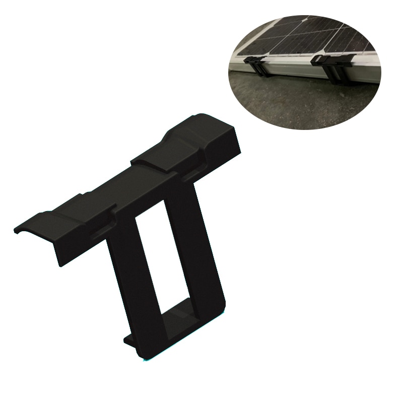 24pcs 35mm 40mm Solar Panel Water Drainage Clips PV Modules Cleaning Clips for Water Drain Photovoltaic Panel Water Drain Clips