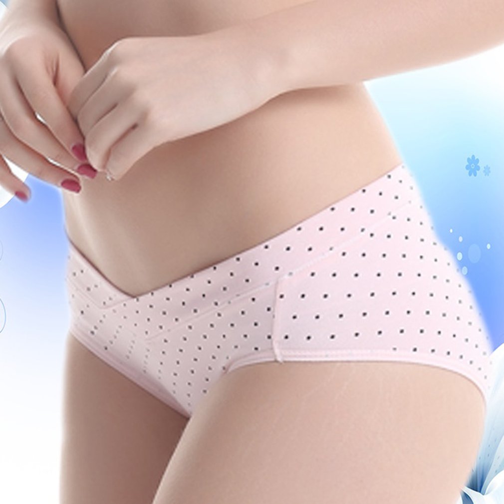 Women Solid Color Briefs Low-waisted Hip-lifting Skin-friendly Panties Breathable Elastic Underpants