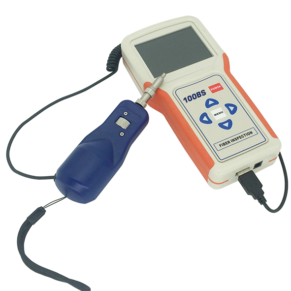 Handheld Fiber Optic Microscope High Quality Fibre Optique Inspector Kit FTTH Optical Connectors Inspection Probe Optic Scope