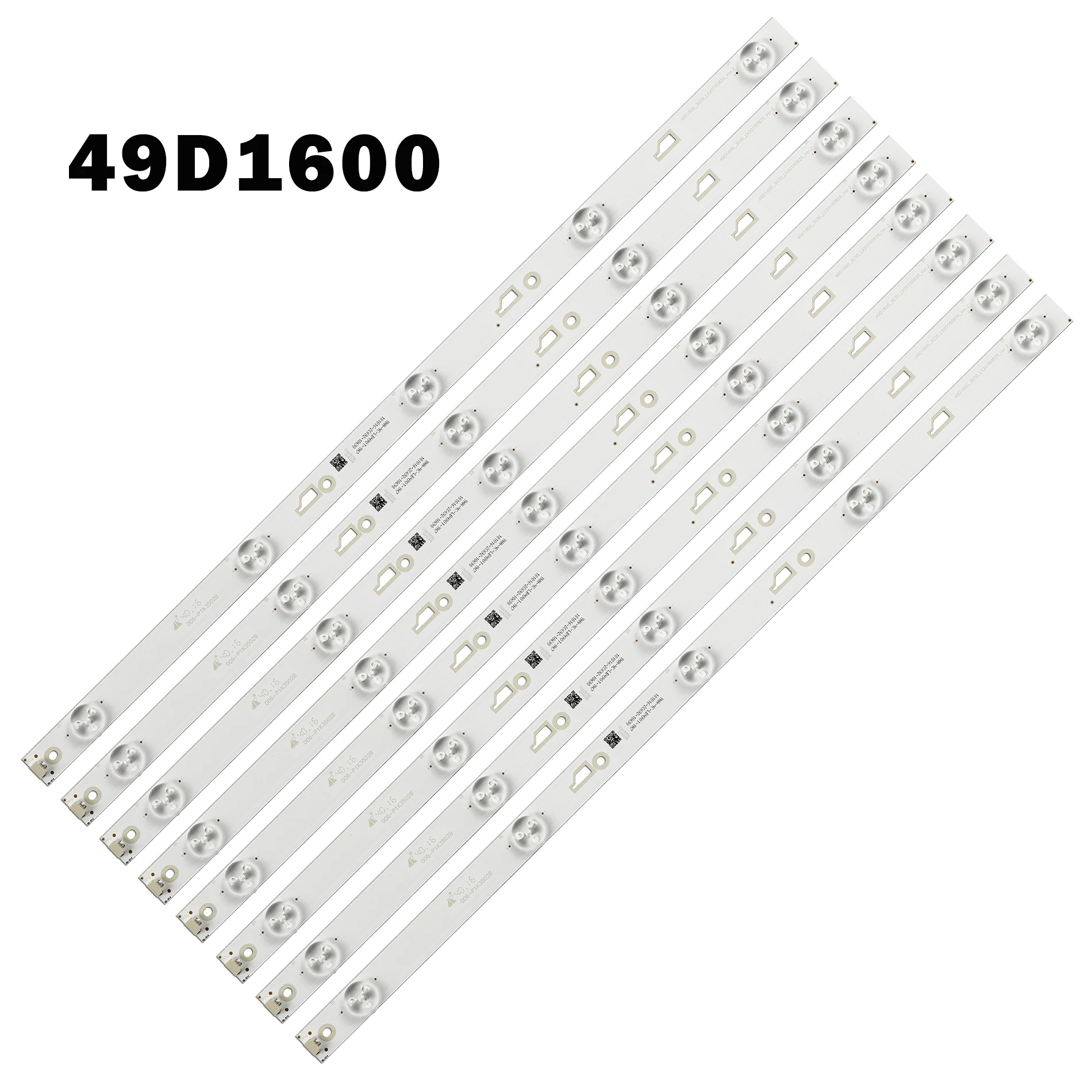LED Backlight strip For Hitachi 49D1600 8*5 49E301 49U3600C 49U2200 49L510U18 49HR332M05A0 V3 V4 4C-LB490T-HR4 YH1 YH7 YHJ YH6