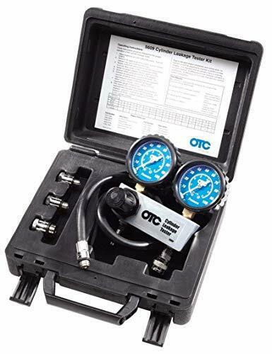 Dual 2-1/2" Gauges Cylinder Leakage Down Tester Kit OTC 5609 Leakdown Tester
