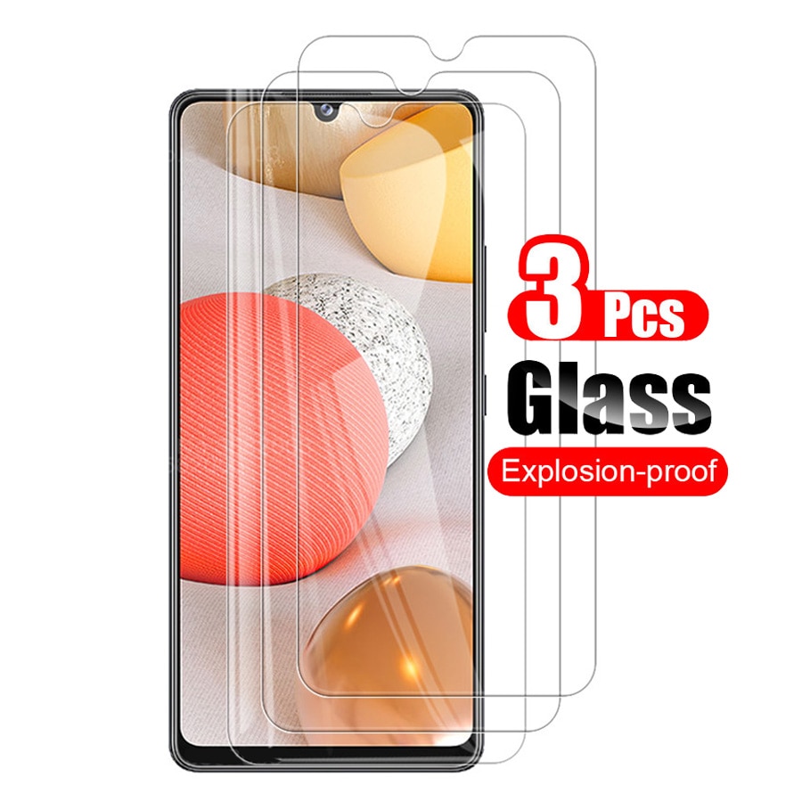 3Pcs For Samsung Galaxy A42 5G Tempered Glass Screen Protector For Samsung Galaxy A42 Protective Glass Film Screen Guard 9H