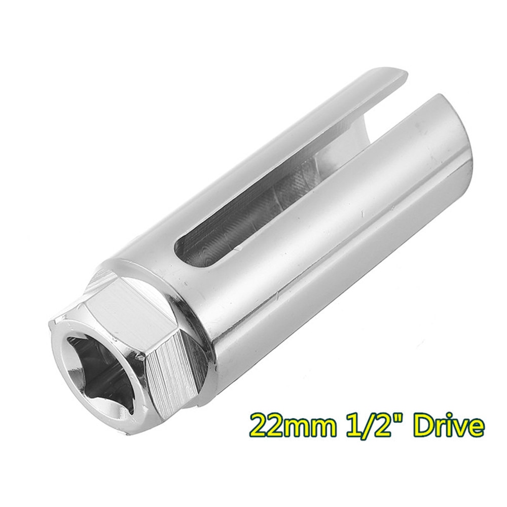 Universal 22mm 1/2" Drive Car Lambda Oxygen Sensor Socket Wrench Removal Installation Tool