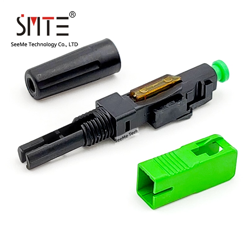 FTTH embedded SC APC ZFoptical fiber cold connector esc250p-lw fast connector