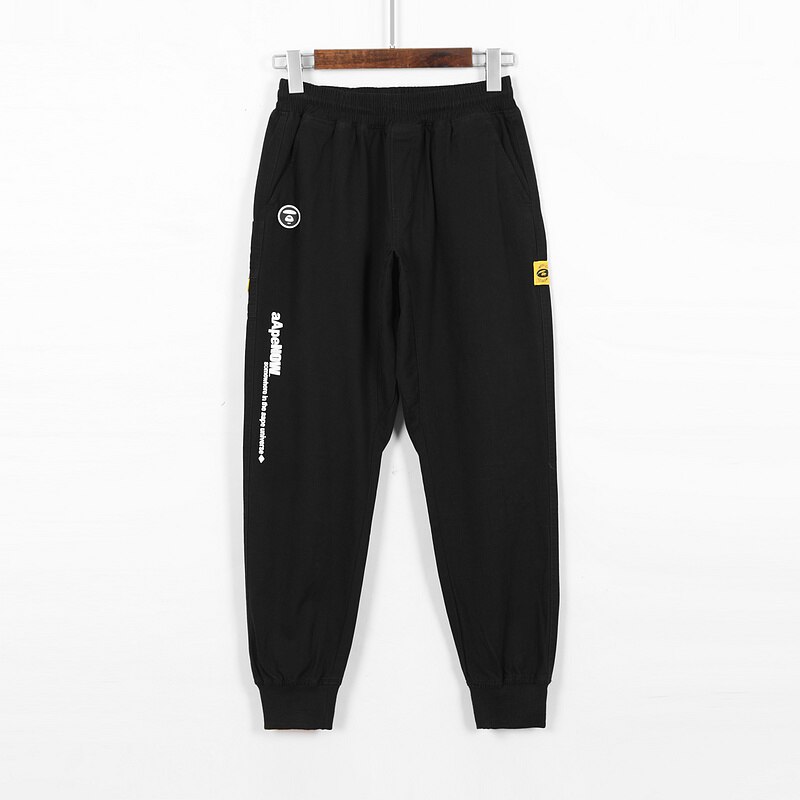 Aapenow Plain Joggers Elastic Waist Stretch Trousers Harajuku Sweatpants Military Camouflage Plus Size Trousers for 100kg