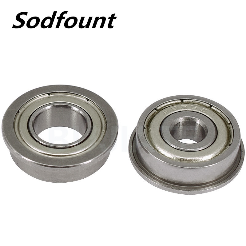 1pcs With retaining flange F6701-2Z bearing F6701ZZ size 12*18*19.5*4*0.8 mm