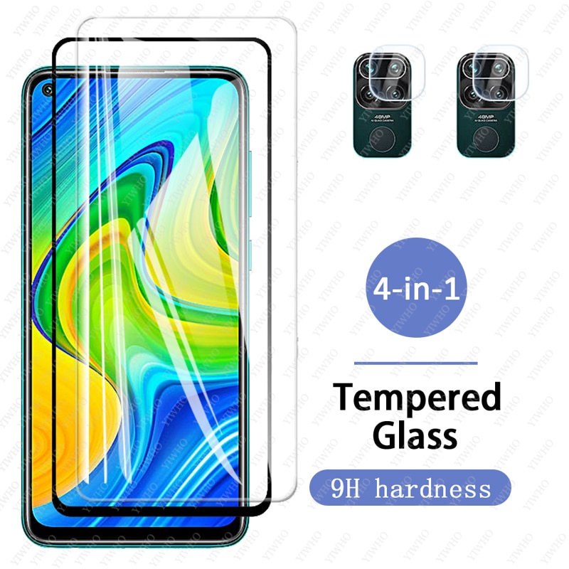 Tempered Glass For xiaomi redmi note 9 Protective Safty M2003J15SC M2003J15SG note9 Screen Protectors Film camera lens glass