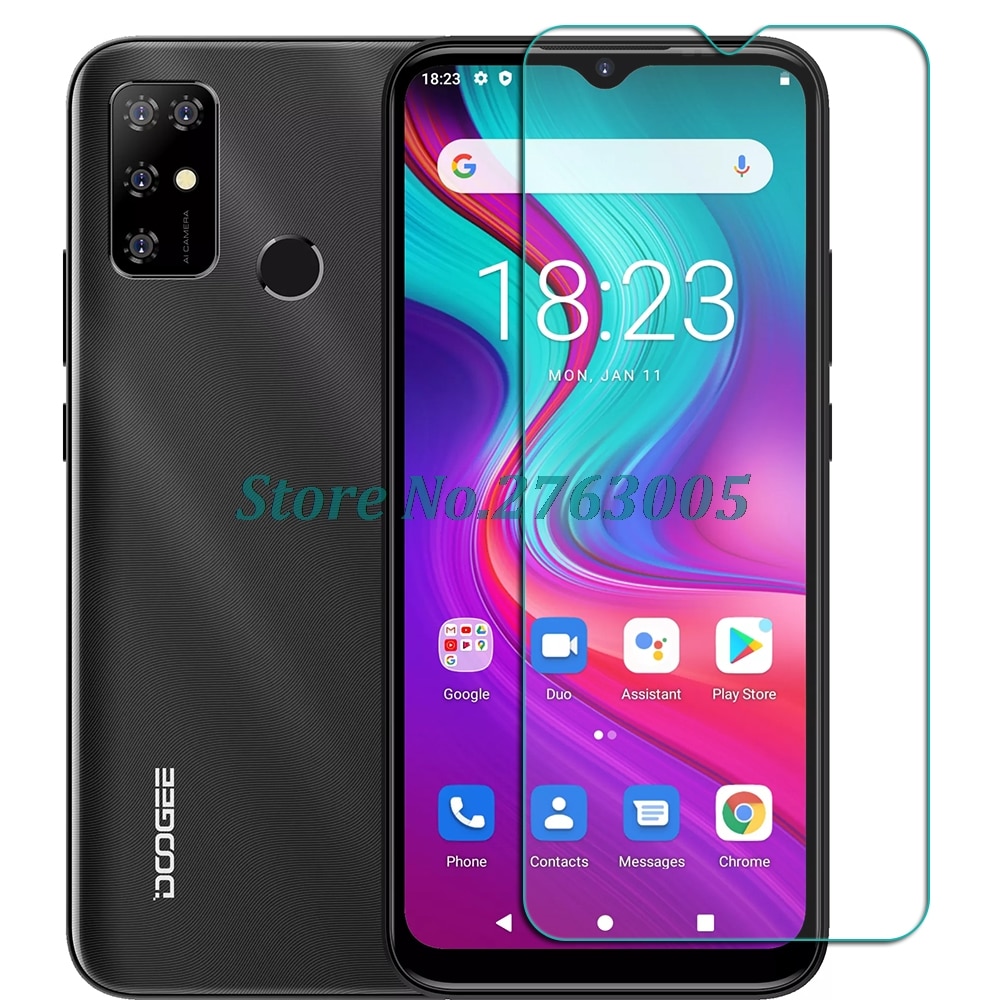 Tempered Glass For Doogee X96 Pro 6.52" X96Pro Protective Film Screen Protector Phone Cover