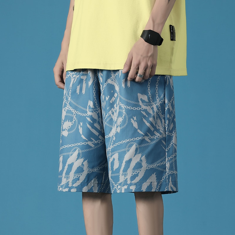 Mens Streetwear short Beach Shorts Men Trunk Summer Short Pants Print Shorts Plus Size Mens Shorts Summer