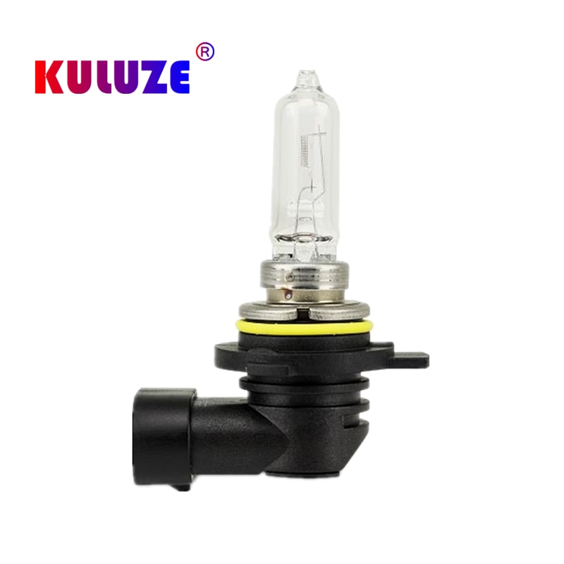 KULUZE 10 PCS 9012 HIR2LL 12V 55W PX22D Clear Car Lights Halogen Bulbs 3500K Auto Headlight Car Head Lamps
