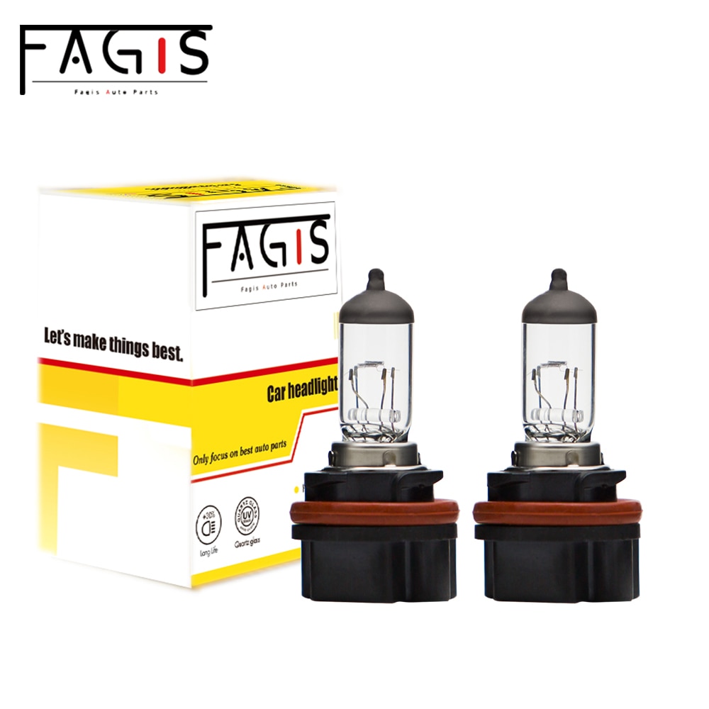 Fagis 2 Pcs HS5 12V 35/30W Motorcycle Head Lights For Honda Car Headlight Auto Halogen bulbs