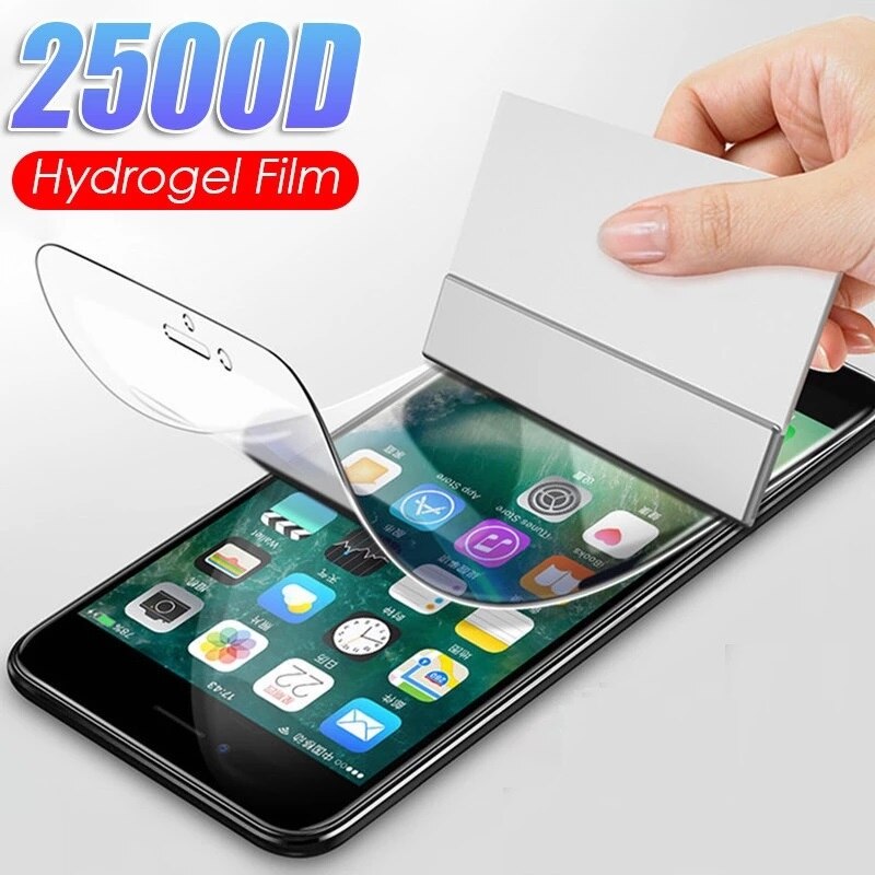 Screen Protector For Apple iPhone 11 12 13 Pro Max mini Hydrogel Film SE 2020 7 8 For iPhone X XR XS 6 6s Plus Protective Film