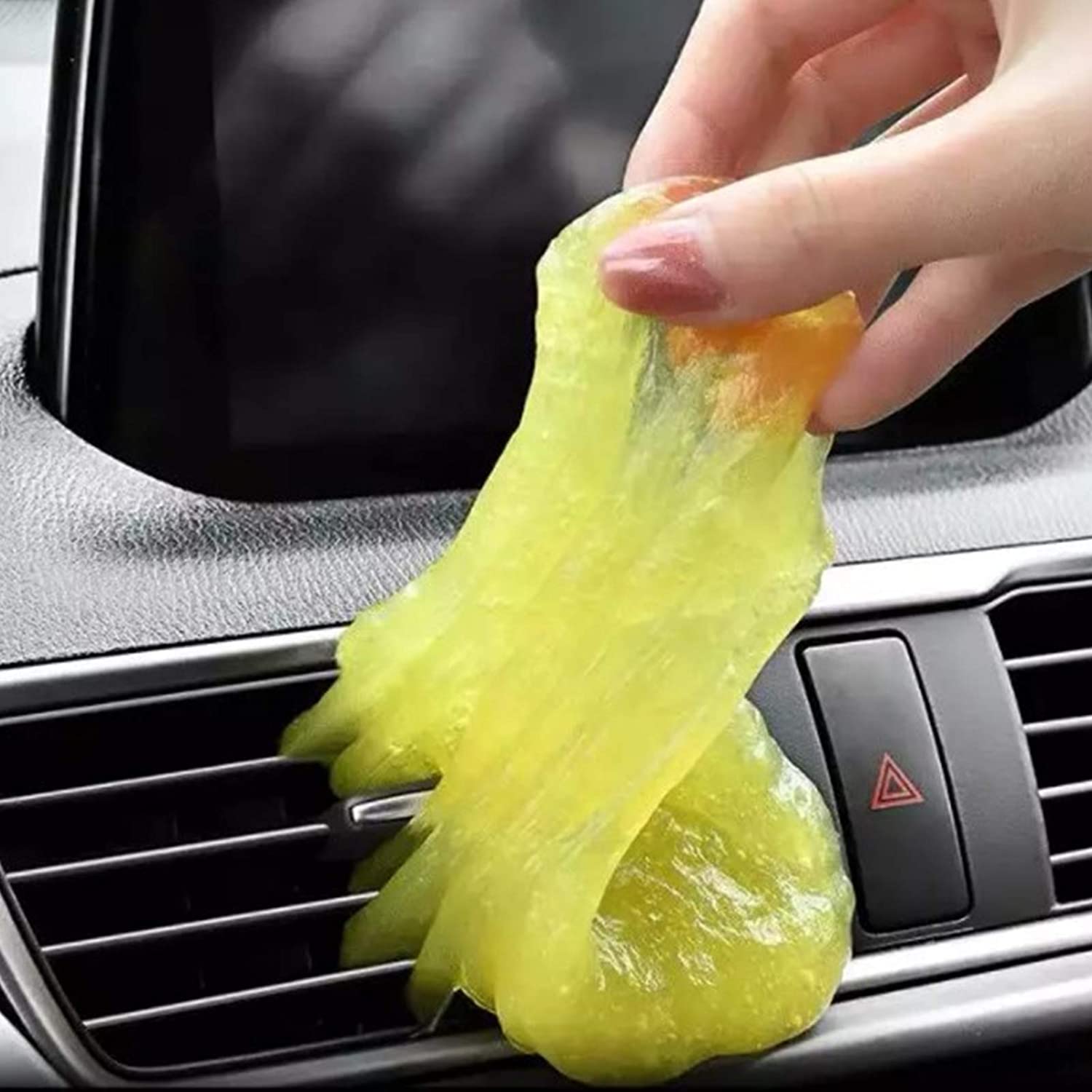 60g Auto Car Cleaning Glue Powder Magic Dust Remover Gel Jelly Dashboard Home Computer Keyboard Gap Air Vent Dirt Cleaner Tool