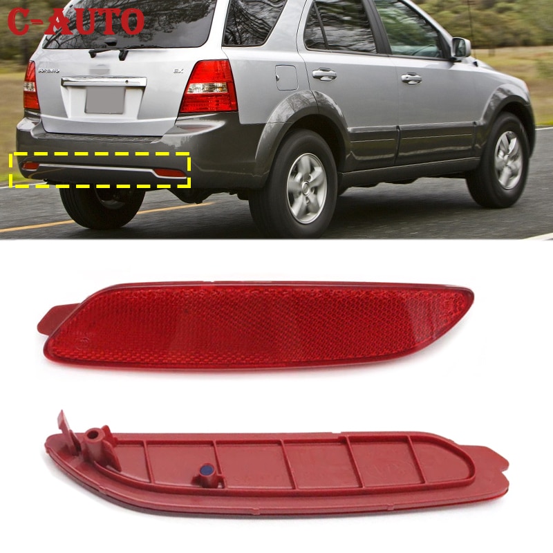 Car Rear Brake Light Rear Bumper Reflector Warning Lamp Fog Lamp For KIA Sorento 2006 2007 2008 2009 2.5 3.8 Rear Fog Light