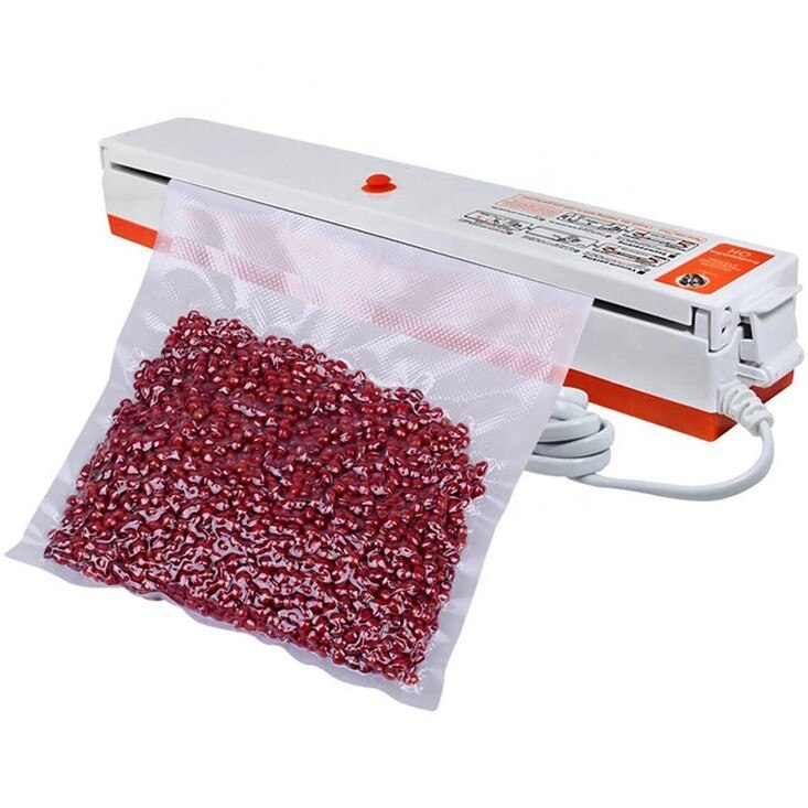 Electric Vacuum Sealer Packaging Machine For Home Kitchen Including 10pcs Food Saver Bags Commercial Vacuum Food Sealing
