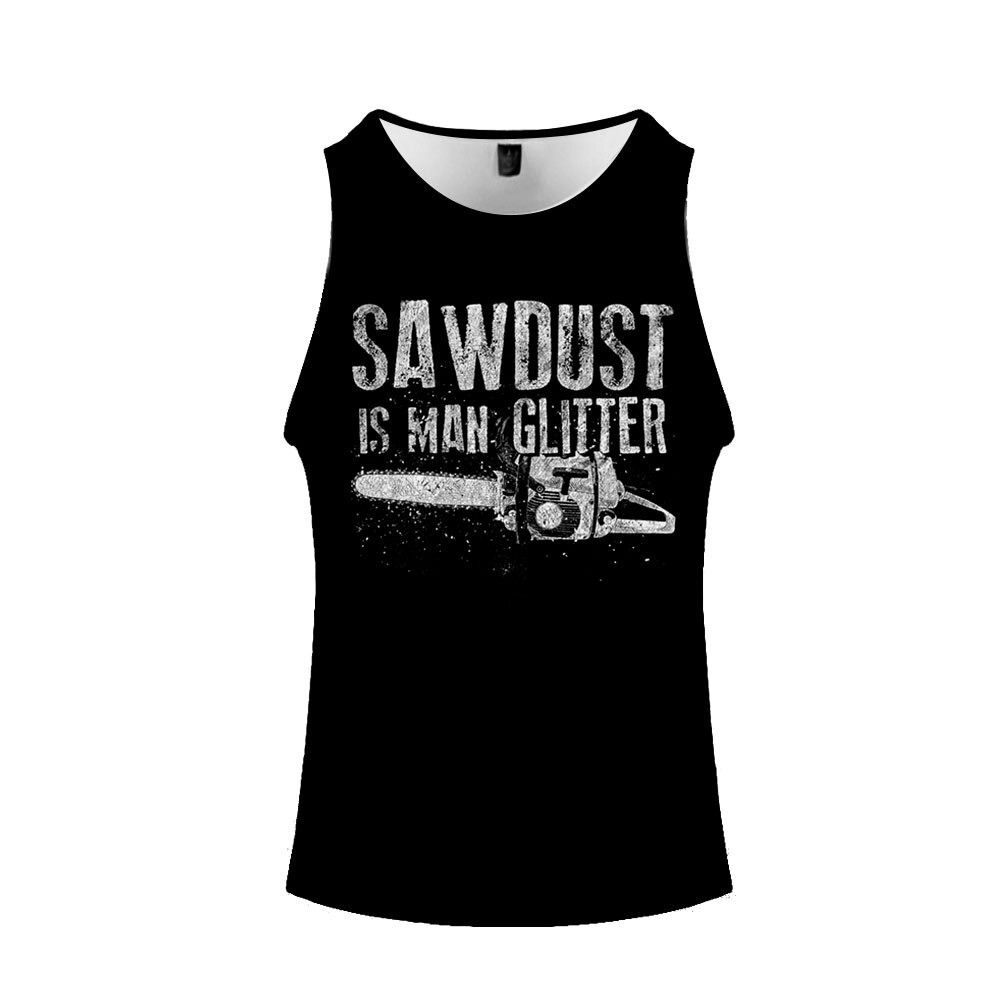 Chainsaw Man Vest Men Fashion Cool And Breathable Sports Vest Summer Tops Loose Casual Fitness Top