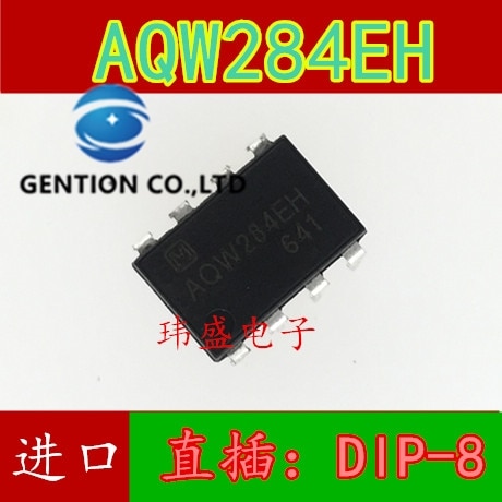 10PCS AQW284EHAX silk-screen AQW284EH SOP8 light coupling in stock 100% new and original
