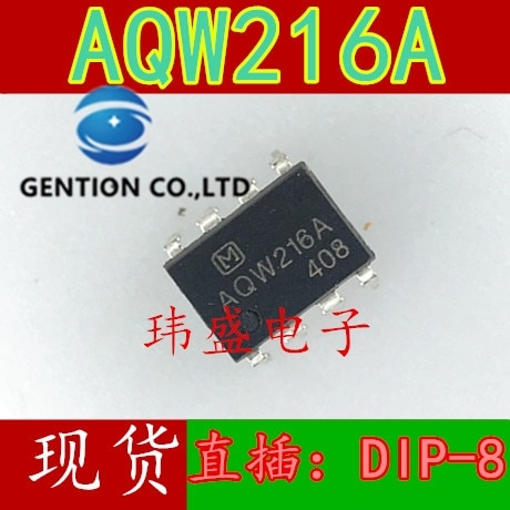 10PCS AQW216 AQW216A DIP-8 into light coupling in stock 100% new and original