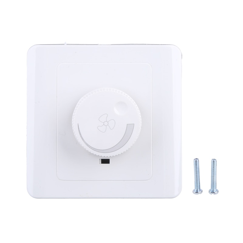 P82D 86 Type Ceiling Fan Adjustment Stepless Speed Controller Wall Switch 220V 10A