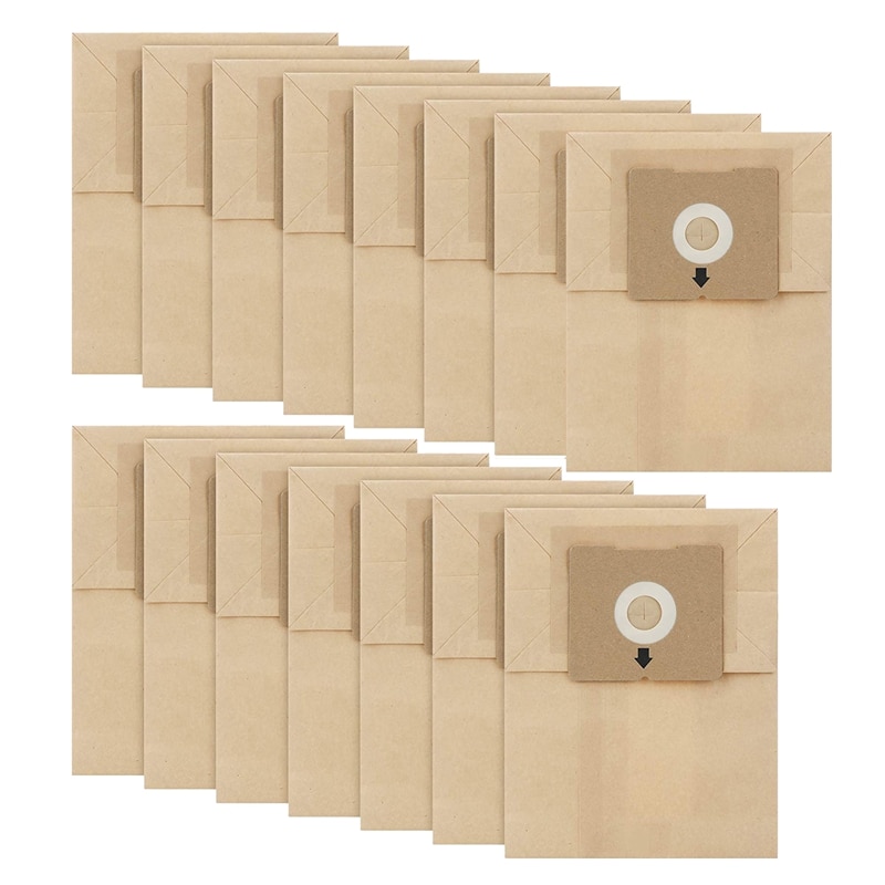 15 PCS Replacement Dust Bags for Bissell Zing 4122 2154A Canister Vacuum, Compare to Part Number 2138425