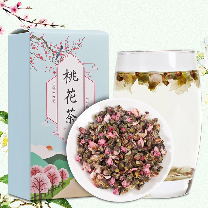 85g High Quality Peach Blossom Tea 2019 Origin New Peach Blossom Ball Box Office White-collar Household Beauty and Beauty Drinks