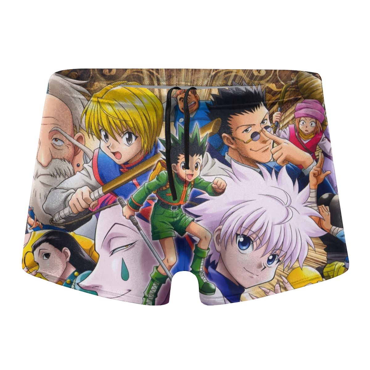 Hunter X Hunter Fast Dry Nylon Mens Swim Trunks Manview Swim Shorts with Europe Size Sexy Smmer Beach Shorts With Summer