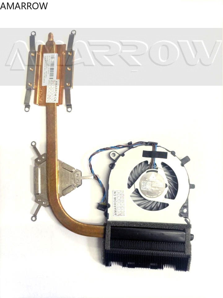 Original for HP 14-AC 14-AF 14-AN 14g-ad 14-am 240 G4 240 G5 340 G3 348 G3 G4 14-AC014TX cooling heatsink and fan 813508-001