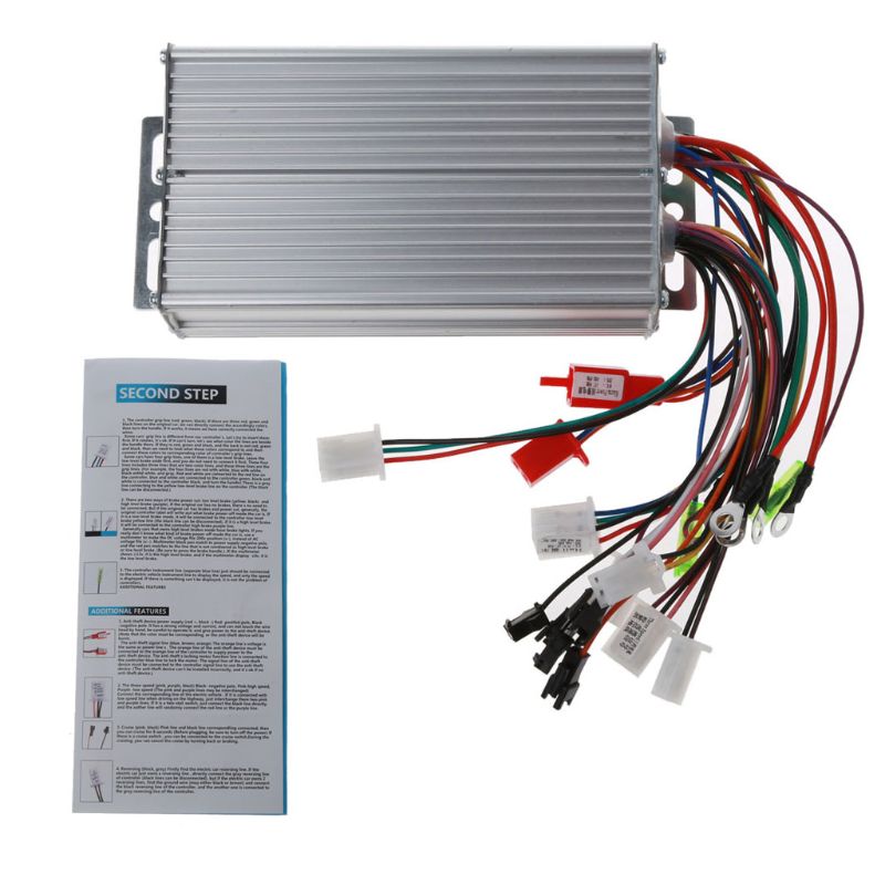 P82D 36V-48V 500W Speed Regulator Electric Bicycle E-bike E-scooter for DC Motor Control Supply Brushless Motor Speed Controller