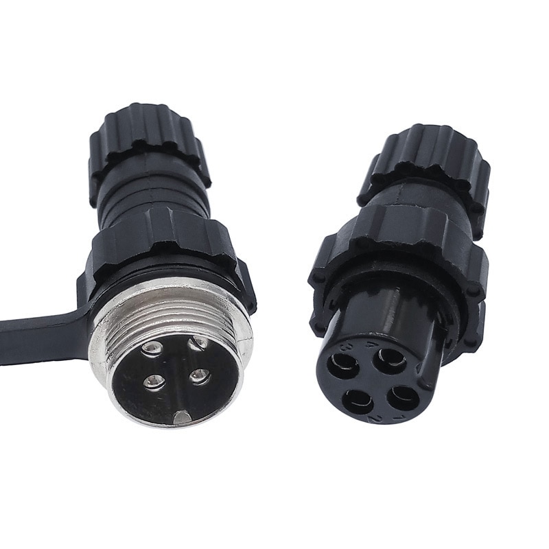 10Pcs Aviation Connector GX16 M16 Waterproof Docking Back Nut Male&Female Plug&Socket 2pin3pin4pin5pin6pin7pin8pin9pin10