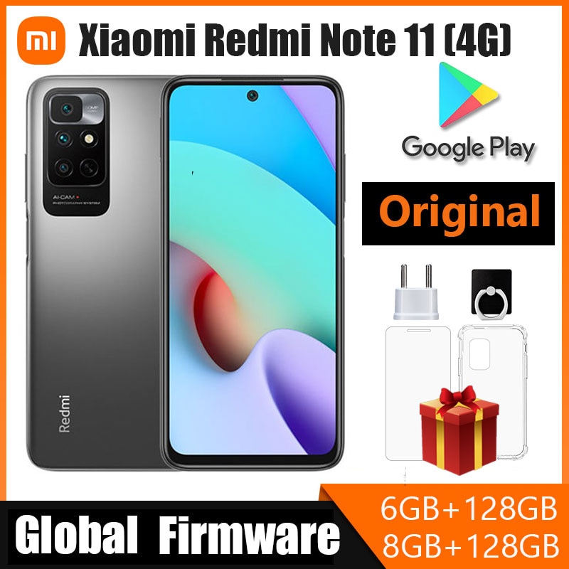 Xiaomi Redmi Note 11 (4G) Cellphone , xiaomi Smartphone With Global Framework