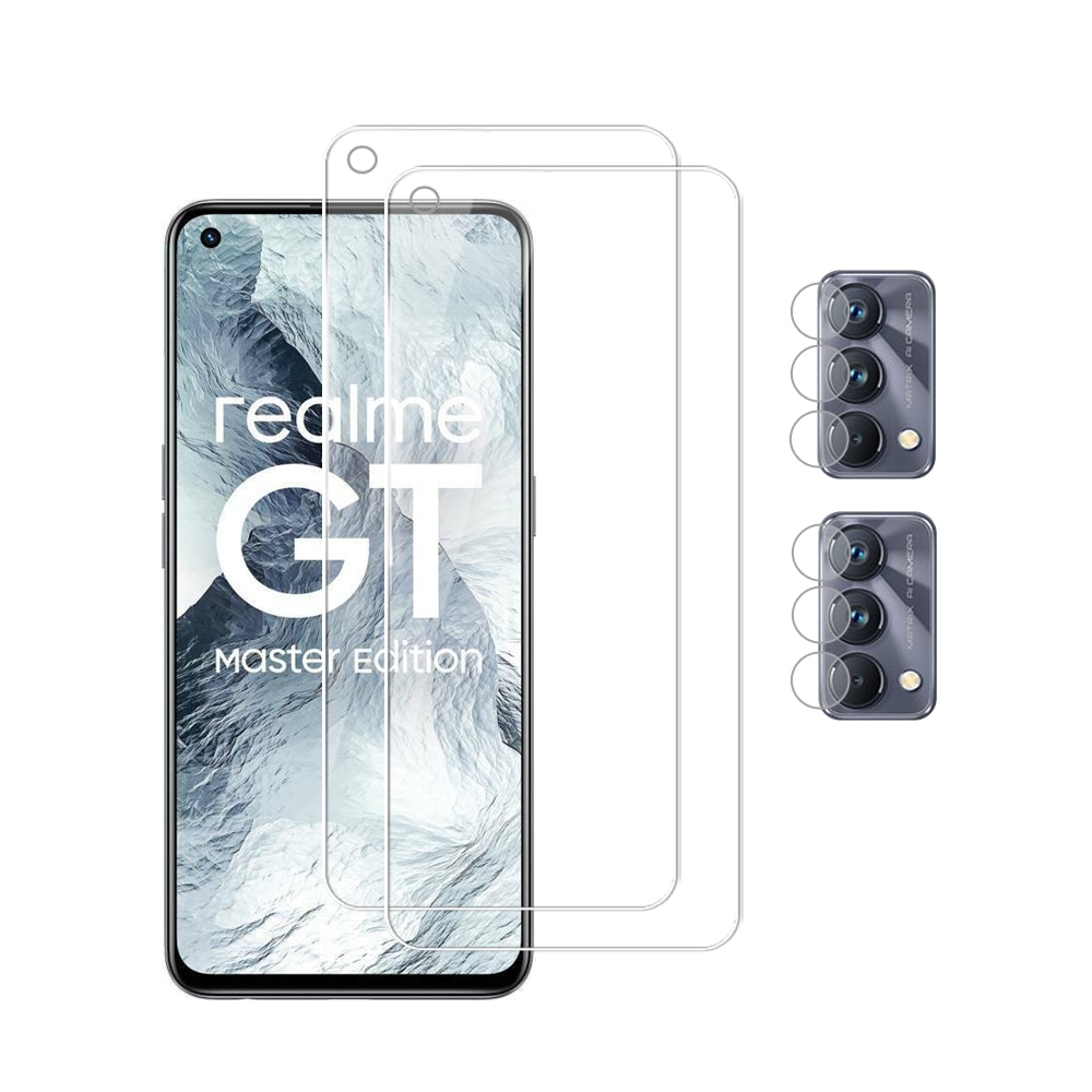 For Realme GT / GT Master Neo 5G Camera Lens Film & Tempered Glass Screen Protectors Protective Guard HD Clear