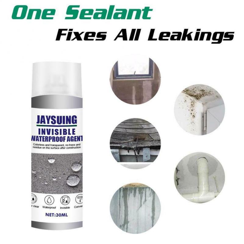Jaysuing Spray Sealant Super Strong Bonding Sealant Spray Agent Leak-trapping Repair Spray Waterproof Glue For Tile Floor Wall