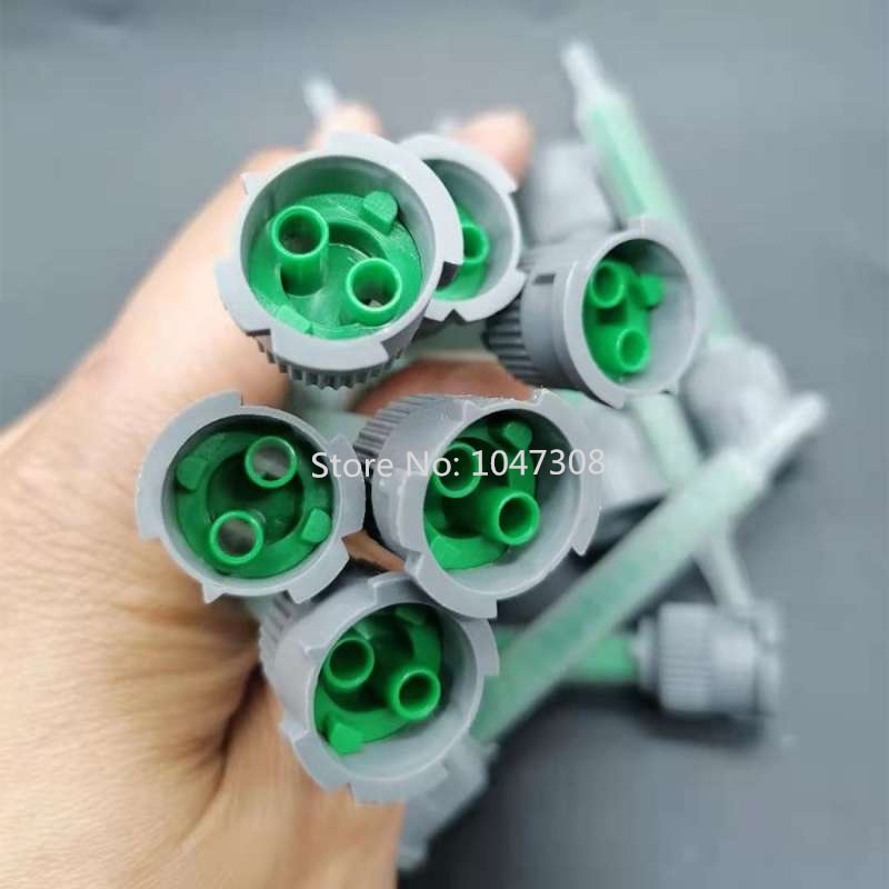 30pcs 1:1 Epoxy Adhesive Mixing Nozzles 2 Part Epoxy Adhesives Mixer Nozzle